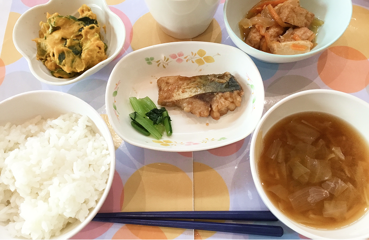 給食の様子